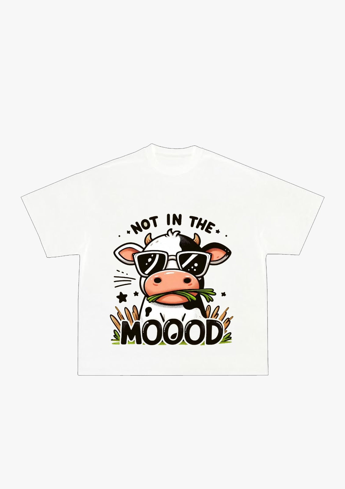 Cow Mood Graphic T-Shirt